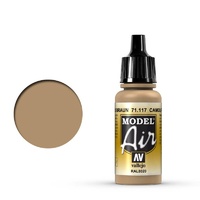 Vallejo Model Air Camouflage Brown 17 ml Acrylic Airbrush Paint