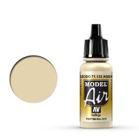 Vallejo 71132 Model Air Aged White 17 ml Acrylic Airbrush Paint