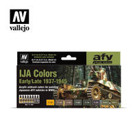 Vallejo Model Air IJA Colors 1939/1945 Colour Acrylic Airbrush Paint Set