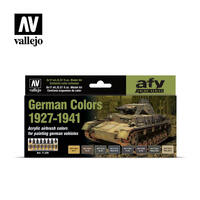 Vallejo Model Air German Colours 1927-1941 8 Colour Acrylic Airbrush Paint Set