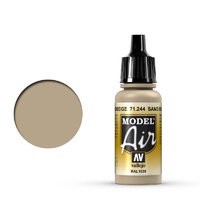 Vallejo Model Air Sand Beige 17 ml Acrylic Airbrush Paint