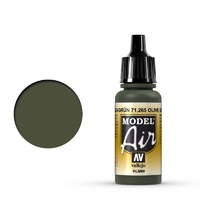 Vallejo Model Air Olive Green RLM80 17 ml Acrylic Airbrush Paint