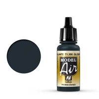 Vallejo Model Air Glossy Sea Blue 17 ml Acrylic Airbrush Paint