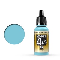 Vallejo Model Air AII Sv Gol Light Blue 17 ml Acrylic Airbrush Paint