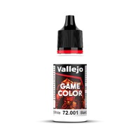 Vallejo Game Colour Dead White 18ml Acrylic Paint - New Formulation