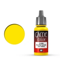 Vallejo Game Colour Sunblast Yellow 17 ml Acrylic Paint [72006] - Old Formulation