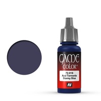 Vallejo Game Colour Stormy Blue 17 ml Acrylic Paint [72018] - Old Formulation