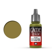 Vallejo Game Colour Camouflage Green 17 ml Acrylic Paint [72031] - Old Formulation