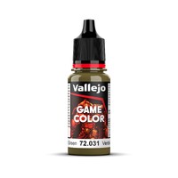 Vallejo Game Colour Camouflage Green 18ml Acrylic Paint - New Formulation