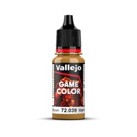 Vallejo Game Colour Plague Brown 18ml Acrylic Paint - New Formulation
