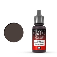Vallejo Game Colour Charred Brown 17 ml Acrylic Paint [72045] - Old Formulation