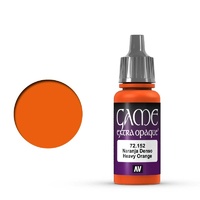 Vallejo 72152 Game Colour Extra Opaque Heavy Orange 17 ml Acrylic Paint