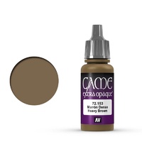 Vallejo 72153 Game Colour Extra Opaque Heavy Brown 17 ml Acrylic Paint