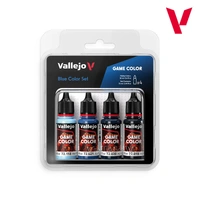 Vallejo Game Colour Blue Colours Acrylic Paint Set