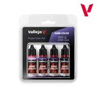 Vallejo Game Colour Purple Colours Acrylic Paint Set
