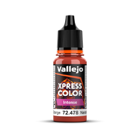 Vallejo Game Colour Xpress Colour Intense Phoenix Orange 18 ml Acrylic Paint