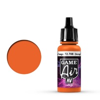 Vallejo 72708 Game Air Orange Fire 17 ml Acrylic Airbrush Paint
