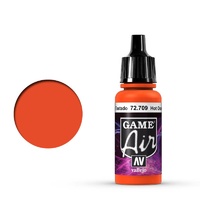 Vallejo 72709 Game Air Hot Orange 17 ml Acrylic Airbrush Paint