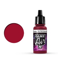 Vallejo 72712 Game Air Scar Red 17 ml Acrylic Airbrush Paint