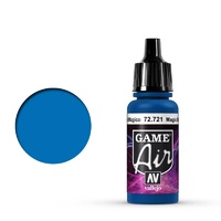 Vallejo 72721 Game Air Magic Blue 17 ml Acrylic Airbrush Paint