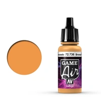 Vallejo 72736 Game Air Bronze Fleshtone 17 ml Acrylic Airbrush Paint