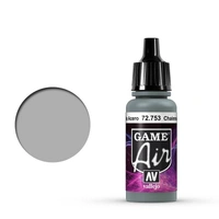 Vallejo 72753 Game Air Chainmail Silver 17 ml Acrylic Airbrush Paint