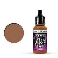 Vallejo 72757 Game Air Bright Bronze 17 ml Acrylic Airbrush Paint