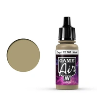 Vallejo 72761 Game Air Khaki 17 ml Acrylic Airbrush Paint