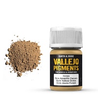 Vallejo Pigments Dark Yellow Ochre 30 ml