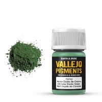 Vallejo 73112 Pigments Chrome Oxide Green 30 ml
