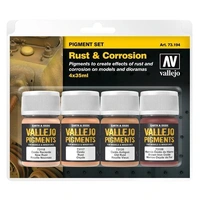 Vallejo Pigments Set Rust & Corrosion 4 x 35ml