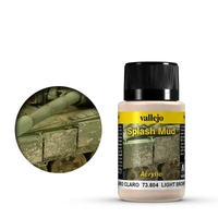 Vallejo Weathering Effects Light Brown Splash Mud 40 ml