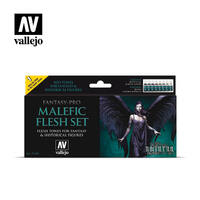 Vallejo Malefic Flesh Set 8 Colour Set