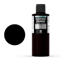 Vallejo 74602 Surface Primer Color Black 200 ml