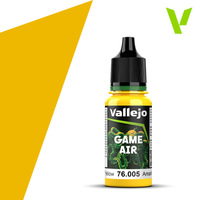 Vallejo Game Air Moon Yellow 18 ml Acrylic Paint - New Formulation