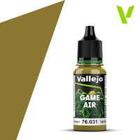 Vallejo Game Air Camouflage Green 18 ml Acrylic Paint - New Formulation