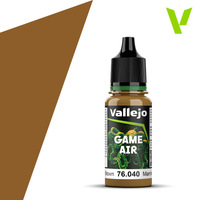 Vallejo Game Air Leather Brown 18 ml Acrylic Paint