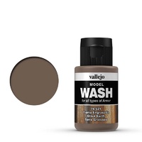 Vallejo Model Wash Oiled Earth 35 ml Acrylic Paint