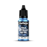 Vallejo True Metallic Metal: Light - Sapphire Blue 18 ml