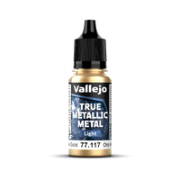 Vallejo True Metallic Metal: Light - Arcane Gold 18 ml