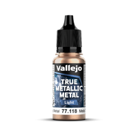 Vallejo True Metallic Metal: Light - Rusty Metal 18 ml