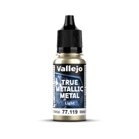 Vallejo True Metallic Metal: Light - Aged Metal 18 ml