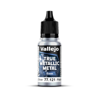 Vallejo True Metallic Metal: Base - Sterling Silver 18 ml