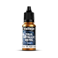 Vallejo True Metallic Metal: Base - Imperial Gold 18 ml