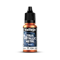 Vallejo True Metallic Metal: Base - Ancient Copper 18 ml