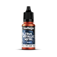 Vallejo True Metallic Metal: Base - Forged Red 18 ml