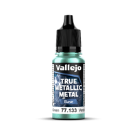 Vallejo True Metallic Metal: Base - Beetle Green 18 ml