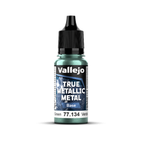 Vallejo True Metallic Metal: Base - Dusken Green 18 ml
