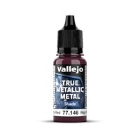 Vallejo True Metallic Metal: Shade - Ruby Red 18 ml