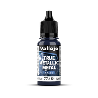 Vallejo True Metallic Metal: Shade - Sapphire Blue 18 ml